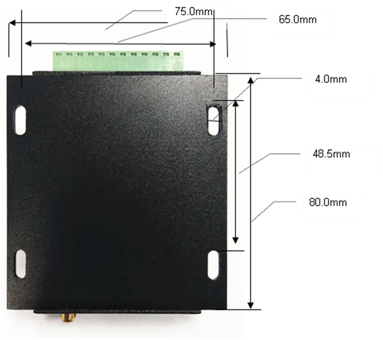 485接口4G DTU 远程透明数据传输KJML-G400T(图2)